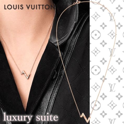 lv volt pink gold pendant.